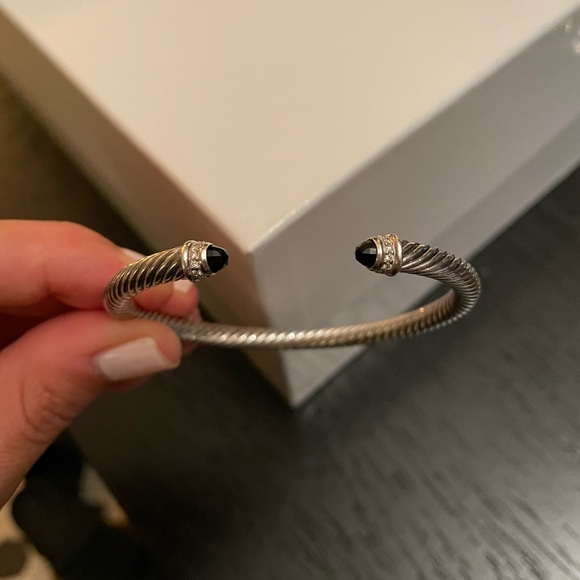 David Yurman Jewelry - David Yurman Classic Cable Bracelet Black onyx